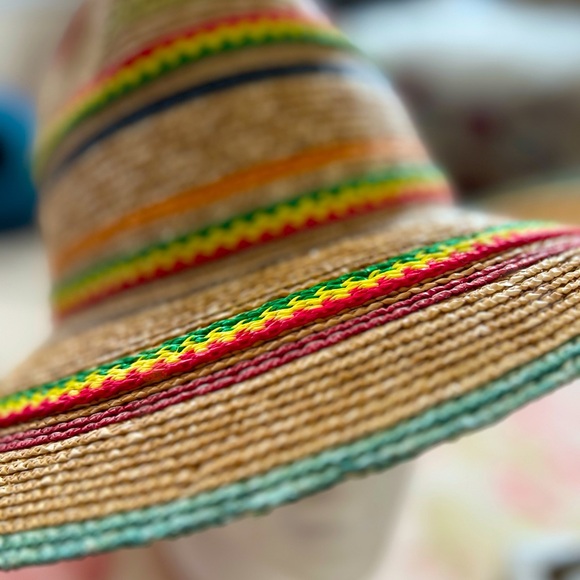 GREVI Straw Fedora ~ Italy
